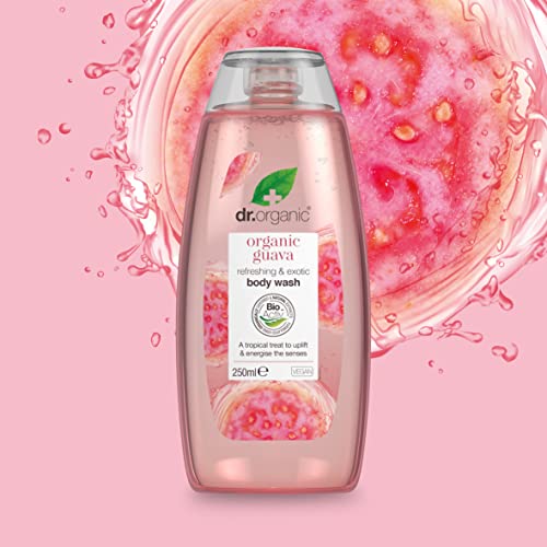 Dr. Organic Bagno Doccia Guava, Rinfrescante ed