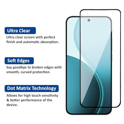 Image of Military-Grade Gorilla Tempered Glass for Oppo Reno 13 / Reno 14 / 14F / Reno 15 /15F / 15C / Oppo F31 / F31 Pro /Realme 15T | 9H Hardness, Edge-to-Edge, Bubble-Free [Pack of 1]