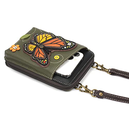 Image of CHALA Wallet Crossbody Cell Phone Purse - Women Faux Leather Multicolor Handbag with Adjustable Strap