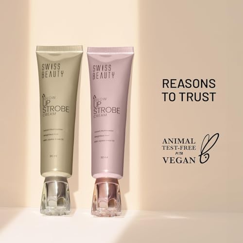 Image of Glow Up Strobe Cream with Jojoba Oil, Dewy Radiance, Hydrating, for All Skin Types, 30ml (2.Moonlit Glow)