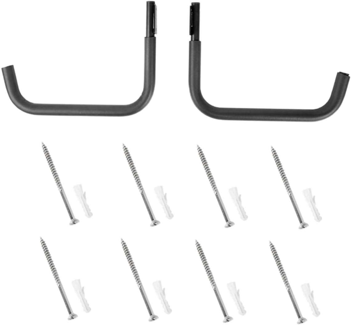 Kayak Track Mount Storage Rack Heavy Duty Wall Hooks Kayak Paddle Holder Indoor Wall Mounted Hangers