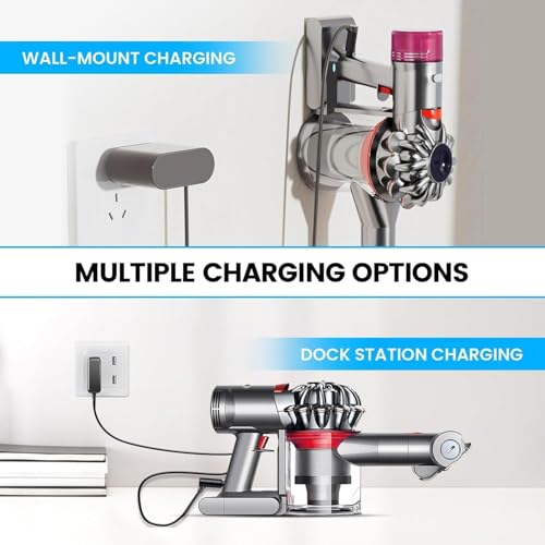 V8 Akku für Dyson, Powtree Ersatzakku für Dyson SV10 Kompatibel mit V8 Absolute Animal Fluffy Motörhead Exclusive Total Clean 215681 Staubsauger