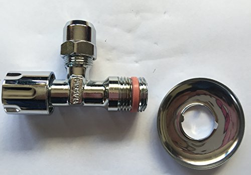 Válvula, – Válvula de esquina combinada, sanitaria Válvula, dispositivo Válvula, selbstdichted, 3/8 '