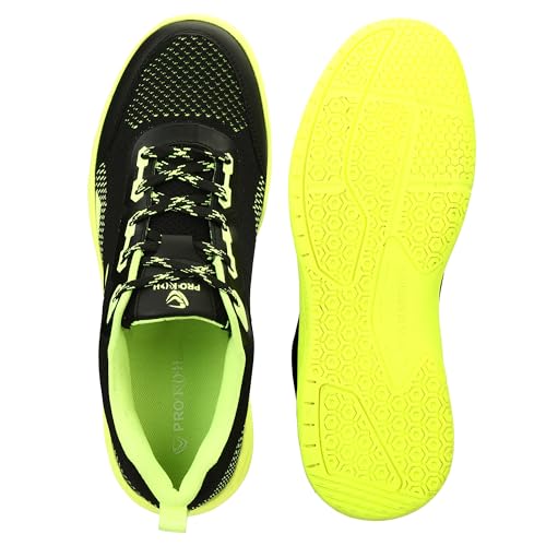 Image of PRO KVH Court Flyer 2.0 Non-Marking Badminton Shoes | Indoor Court Shoes for Badminton & Indoor Sports | Lightweight, Breathable, Cushioned, Durable & Comfortable Make regenrate This Product titel