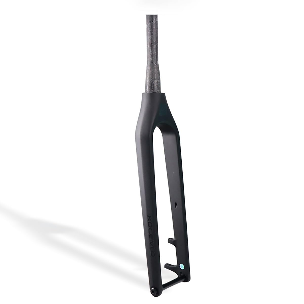 Bicicleta De Montaña De Carbono Horquilla Rígida 27,5/29 Pulgadas Horquilla De Bicicleta 1-1/2'' Horquilla Delantera Cónica Boost Eje Pasante 15 X 110mm Freno De Disco(29in-Black)