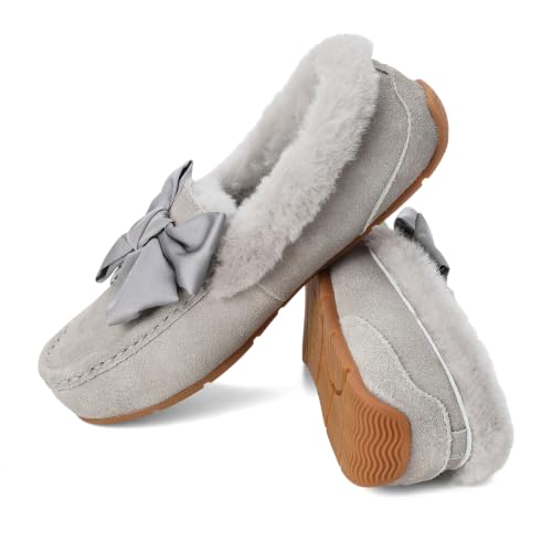 Image of Fireside By Dearfoams Women's Mel Shearling Moccasin