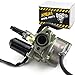 Area1 Carburador de repuesto, 12 mm, 50 ccm, 2 tiempos, compatible con Peugeot Speedfight 1 2 Squab TKR Elystar Vivacity Trekker Limbo Gipsy, Hercules, Sachs, Kymco Curio DJ Fever K12, Honda Dio HSC