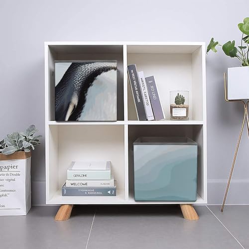 Vêtements bien rangés avec le bac pliable Antarctique à poignées - 6