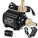 SWAWIS Pompa Acqua 12V 800L/H 4,5M Pompa Sommersa con Controllo Della Velocità Adattatore di Rete Pompa Immersione Mini Pompa Pompa Aspira Acqua Ultra-Quiet Pompa per Acquario Fontana Laghetto