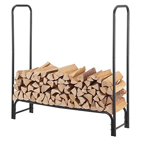 casa.pro Soporte para Leña para Fogata Chimenea Estantería Cover