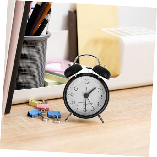 Relógio De Campainha Presentes De Mesa Despertador De Campainha Dupla Relógio De Sino Despertador Co