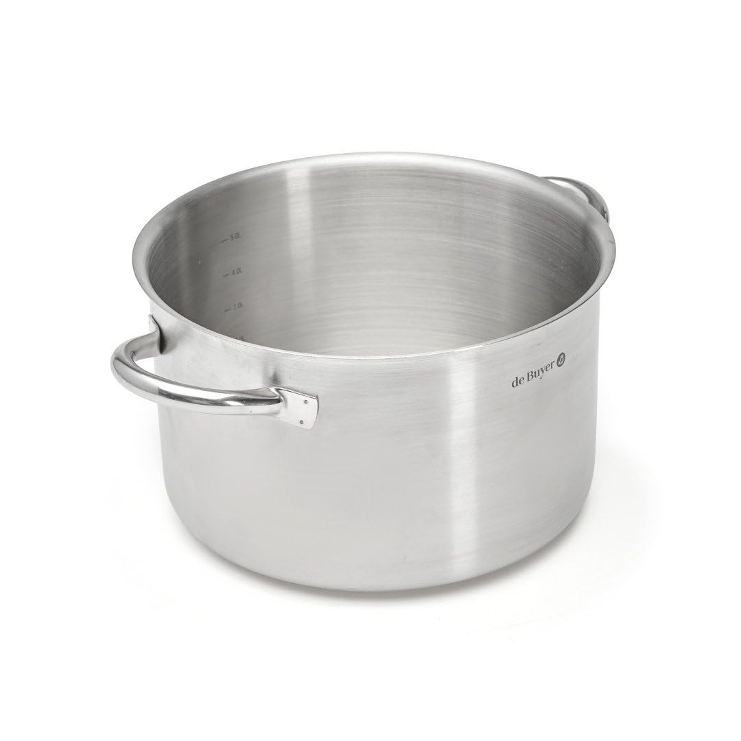 DE BUYER Braisière Appety Ø24cm, acier inoxydable, 5 litres
