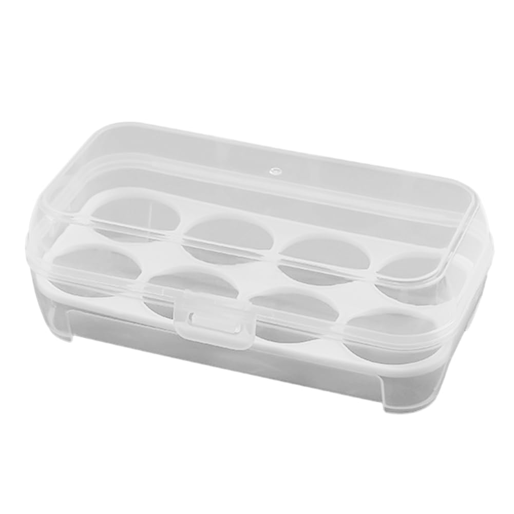 6 Grille Boîte à Oeufs Portable Boîte De Transport D'oeufs Boîte De Protection En Plastique ABS Oeufs Pour Le Stockage D'oeufs D'intérieur