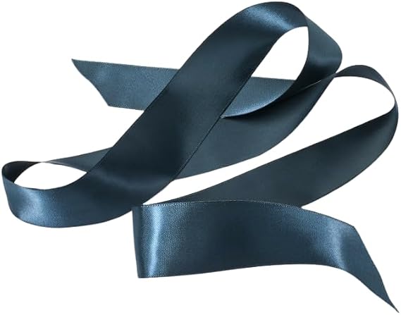 Ribbon Bazaar Double Faced Satin - Premium Gloss Finish - 100% Polyester Ribbon for Gift Wrapping, Crafts, Scrapbooking, Hair Bow, Decorating & More - 1-1/2 Antique Gold 5yd Spool