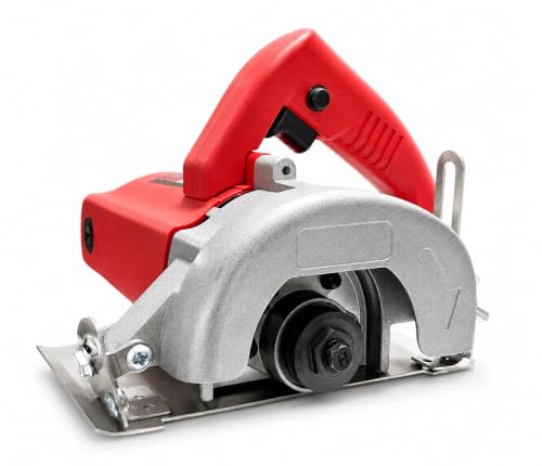 Image of Inditrust Marble Cutter 1800W, Copper Armature, 13500 Rpm, Disc Dia 125Mm, Max Cut Depth: 38Mm, Bevel And Depth Adjustable, Corded-Electric with (6 Months Warranty)