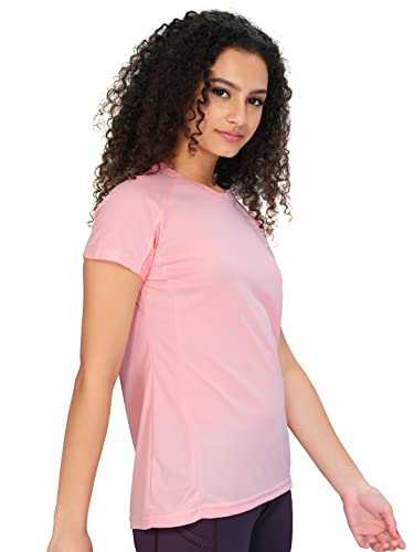 Image of TECHNOSPORT Women's 100% Polyester Regular Fit T-Shirt