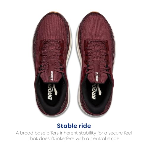 Image of Brooks Men's Ghost Max Suede /Leather Neutral Running & Walking Shoe