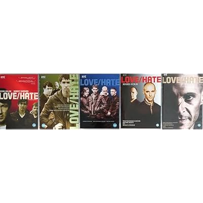 LOVE/HATE 1-5 COMPLETE COLLECTION / 1. SERIES 1 / 2. SERIES 2 / 3. SERIES 3 / 4. SERIES 4 / 5. SERIES 5 = ULTIMATE 5x DVD UK SET