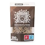 Medusafilters – Medusafilters 250 Stück Aktivkohlefilter 6mm Slim – Kokos-Ak