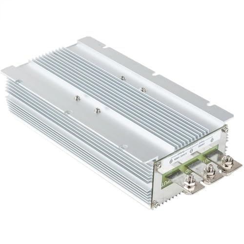 HUJWLBWF 24V to 13.8V 100A 80A DC DC Converter Step Down 24V-13.8V DC-DC Buck Module Voltage Regulator for Cars Boats Solar System(24V to 13.8V 80A)