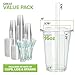 Stock Your Home 16 oz Premium Commercially Compostable Cold Cups (50 Pack), Eco Party Cup, Environmentally Friendly Disposable Sustainable for Water, Wine, Beer Sample 2