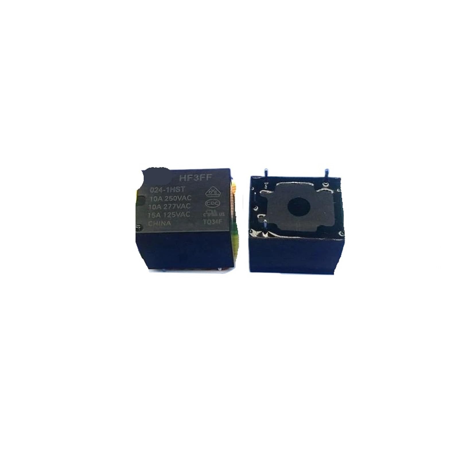 Relais HF3FF-024-1HST 24V 4-pin 10A composant domotique chauffage