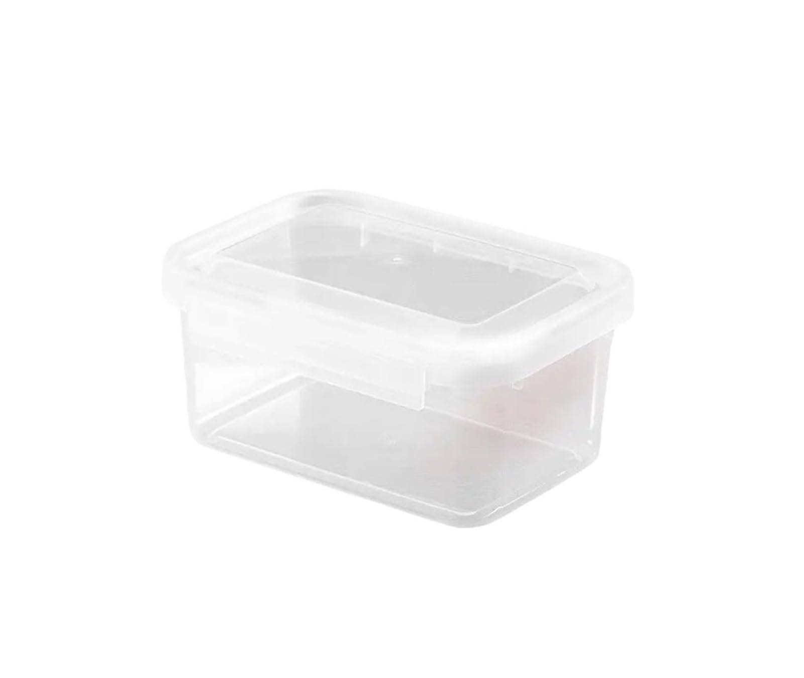 Storage Box Sealed Rectangular Trasparent Crisper Stackable Food Containers