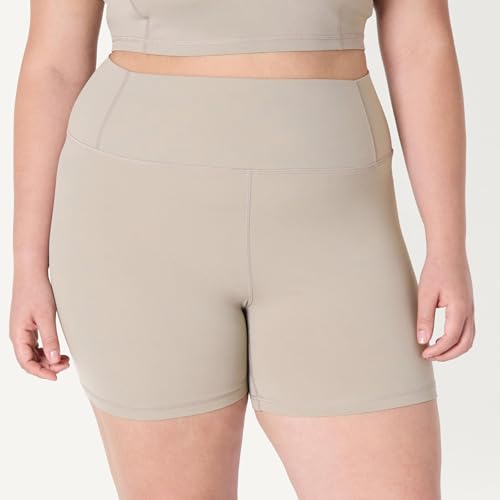 Image of Amazon Essentials Women's Active FormFlex Buttery Soft High Waist Biker Shorts
