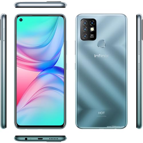 Image of EmBed Matte Fiber Display Guard for Infinix Hot 10 - Unbreakable, Ultra-Thin, Lightweight Matte Finish Screen Protector with Easy Installation Kit