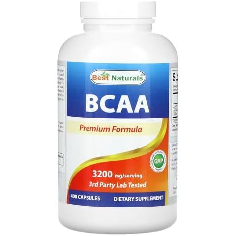 Best Naturals BCAA Branch Chain Amino Acid Capsules Cover