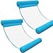 Produktbild Wasserhängematte Luftmatratze aufblasbare Schwimmende Wasser Bett Strandmatte Floating Lounge Stuhl (Hellblau*2)