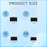 Zoom IMG-1 170 pezzi clip per raccoglitori Zoom IMG-1 170 pezzi clip per raccoglitori