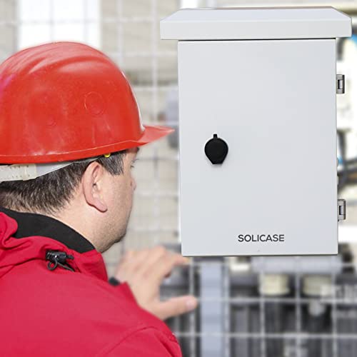 Electrical Box, Steel Electrical Enclosure, Ip55 Waterproof Box For Outdoor Electronics (16X12X10") #TOP3