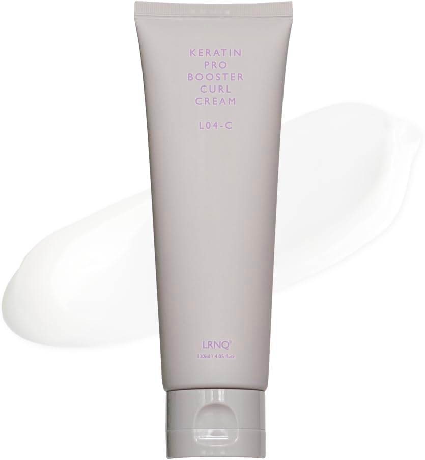 Korean Defining Curl Cream, High-Dose Keratin (50,000ppm) & Amino Acids, Hair Curling Essence, Anti Frizz, Treatment for Curly Hair, 4.05 Fl Oz