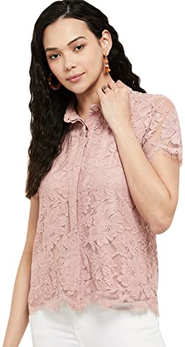 Image of Max Women's Polyester Blend Regular Fit Top