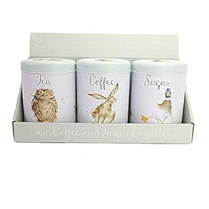 Wrendale Designs Tee, Kaffee, Zucker Vorratsdosen-Set