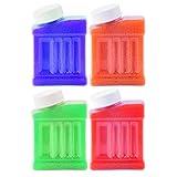 Gel Balls Blaster Ammo Splat Refill(7-8 mm, 4 Bottles, 120,000 Pieces), Orby Gun 7.5mm Bullets Gel Splatter Blaster Refill, Compatible with Gel Gun Blaster, for Ages 14+, Multicolored