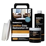 Furniture Clinic Bálsamo recolorante del Cuero Restaura de sofás, sillones, Asientos de Coche – Repara el Cuero Descolorido y con arañazos – Restaura el Color – 16 Colores