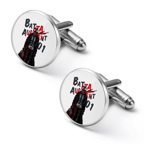 1ペア カフスボタン 仮面ライダー ラウンド型 CUFFLINK スーツ用 シャツアクセサリー メンズ フォーマル ビジネス プレゼント 紳士用 シルバー 合金 アンティーク風 おしゃれ ギフト