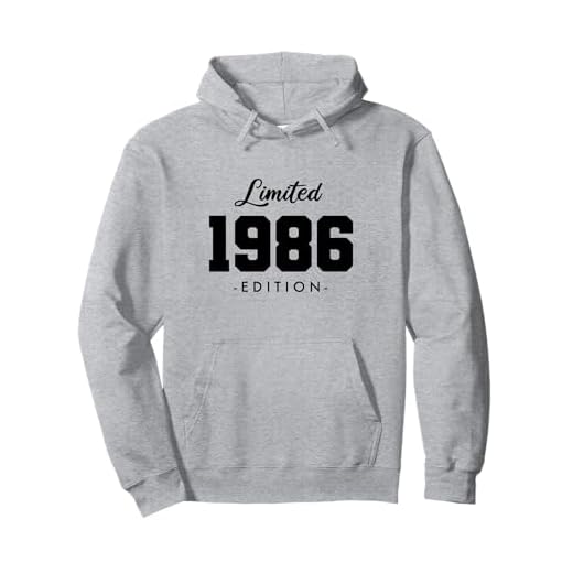 Retro 37 Años Nacido en 1986 Edición Limitada 37 Cumpleaños Sudadera con Capucha