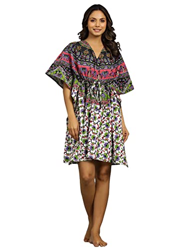 Image of Ravaiyaa - Attitude is everything Womens Soft Crepe Silk Casual Dress Summer Floral Printed Dress Ladies Tank Midi Sundress