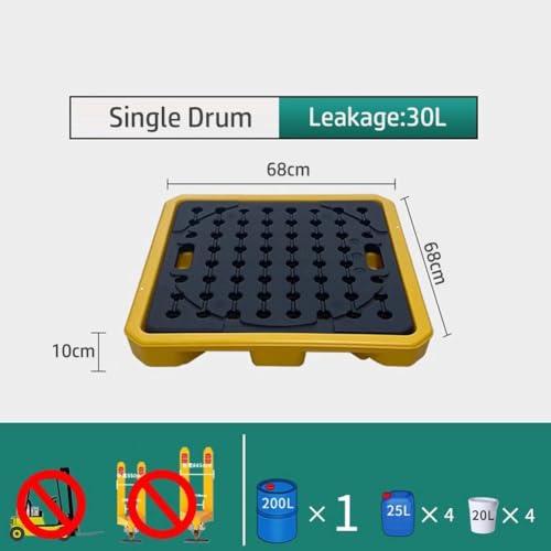 Plateforme de contrôle des fuites à 1 tambour avec drain intégré - 2