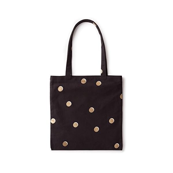 Kate Spade New York Canvas Tote Bag with Interior Pocket