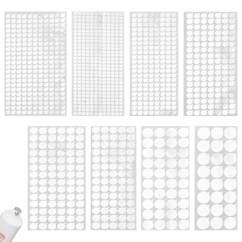 Autocollants en feuille d'aluminium BENECREAT | 1122 sceaux pour maquillage