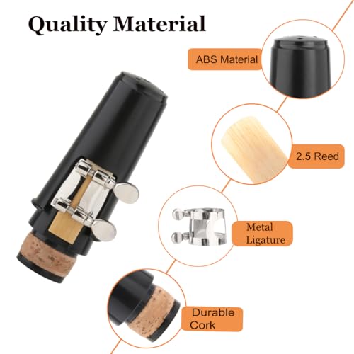 Villozxiny VILLOZXINY-CLARINET MOUTHPIECE KIT Clarinet Mouthpiece Kit thumb #3