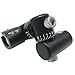 Ace Hunter Black Archery Single Side Adjustable V-bar Quick Disconnect Mount Adjustable Bow Rod Stabilizer