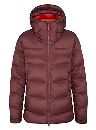 Rab Women's Positron Pro Down Jacket for Climbing and Mountaineering - Deep Heather - X-Small