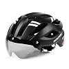 MOKFIRE Fietshelm mountainbike helmen met veiligheid LED-achterlicht afneembare magnetische bril racefietshelmen…