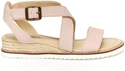 JBU by Jambu Women's Caymen Flat Sandal, Blush, 6 Medium US | Image 1