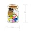 Running Ant Message in a Bottle Capsule Letter 50 Pcs Cute Smiling Face Love Friendship Half Color Pill